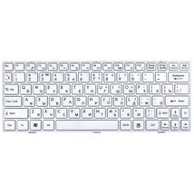 Клавиатура для ноутбука MSI V103622AK1 - белый (005063)