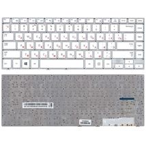 Клавиатура для ноутбука Samsung (470R4E, BA59-03680A) White, (No Frame), RU