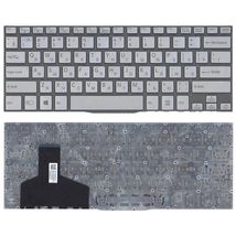 Клавиатура для ноутбука Sony Vaio (SVF14) Silver, (No Frame) RU