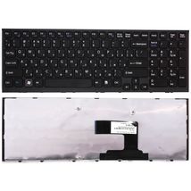 Клавиатура для ноутбука Sony Vaio (VPC-EL) Black, (Black Frame) RU