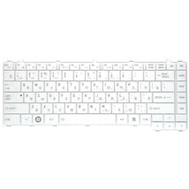 Клавиатура для ноутбука Toshiba 9Z.N4VCQ.101 - белый (002692)