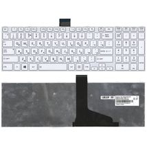 Клавиатура для ноутбука Toshiba 9Z.N7USU.10R Rev.:01 - белый (004299)