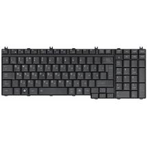 Клавиатура для ноутбука Toshiba PK130731B15 - черный (002830)