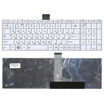 Клавиатура для ноутбука Toshiba V130562BS1 - белый (007138)