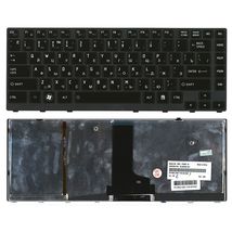 Клавиатура для ноутбука Toshiba NSK-TPABC - черный (004338)
