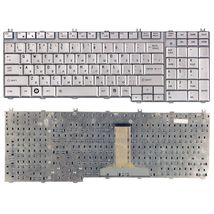 Клавиатура для ноутбука Toshiba NSK-TFK01 - серебристый (002502)