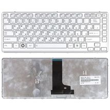 Клавиатура для ноутбука Toshiba PK130CQ1A00 - серебристый (002354)