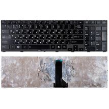 Клавиатура для ноутбука Toshiba Tecra (R850) Black, (Black Frame) RU