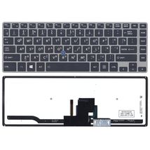 Клавиатура для ноутбука Toshiba 9Z.NAYUN.001 - черный (009708)