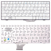 Клавиатура для ноутбука Fujitsu V072405BS2 - белый (002504)