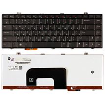 Клавиатура для ноутбука Dell Studio (14, 14Z, 1440, 1450, 1457) с подсветкой (Light). Black, RU