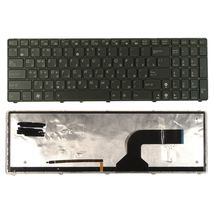 Клавиатура для ноутбука Asus K52, K53, G73, A52, G60 с подсветкой (Light), Black, (Black Frame) RU