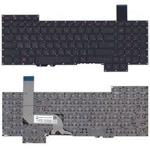 Клавиатура для ноутбука Asus 0KNB0-E601Ru00 - черный (014600)