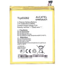 Аккумулятор для планшета Alcatel TLp032B2 - 3240 mAh / 3.7 V / 11.99 Wh (016409)
