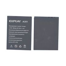 Аккумуляторная батарея для смартфона Explay A351 3.7V Black 1800mAh 6.66Wh