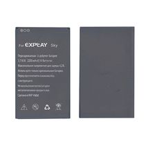 Аккумуляторная батарея для смартфона Explay Sky 3.7V Black 2200mAh 8.14Wh