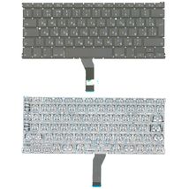 Клавиатура для ноутбука Apple MacBook Air 2010+ (A1369) Black, (No Frame), RU (вертикальный энтер)