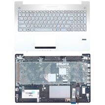 Клавиатура для ноутбука Asus (N550), Silver, с подсветкой (Light), (Silver TopCase), RU