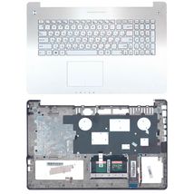 Клавиатура для ноутбука Asus (N750) Silver, с подсветкой (Light), (Silver TopCase), RU