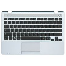 Клавиатура для ноутбука Samsung (NP300U1A) Black, (Silver TopCase), RU