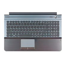 Клавиатура для ноутбука Samsung (RC510) Black, (Gray TopCase), RU