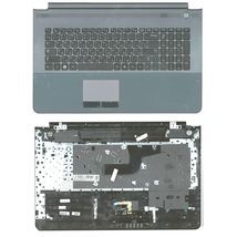 Клавиатура для ноутбука Samsung (RC720) Black, (Gray TopCase), RU