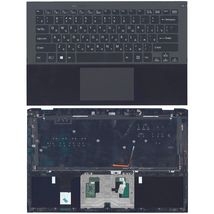 Клавиатура для ноутбука Sony (SVP13) с подсветкой (Light), Black, (Black TopCase), RU