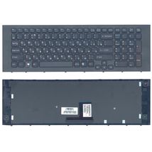 Клавиатура для ноутбука Sony Vaio (VPC-EC) Black, (Black Frame), RU